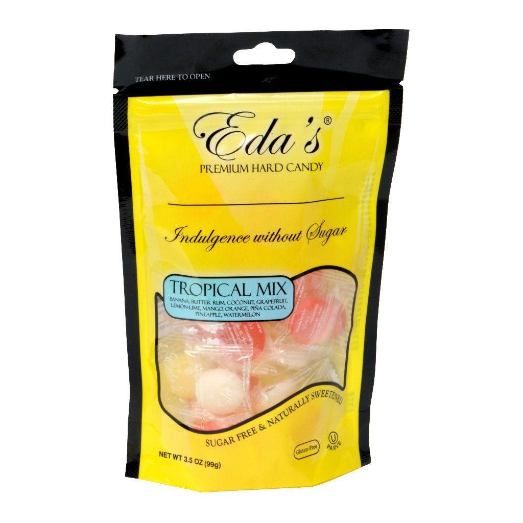 Eda's Sugar Free Hard Candy - Tropical Mix - 3.5 oz - Low Carb Canada