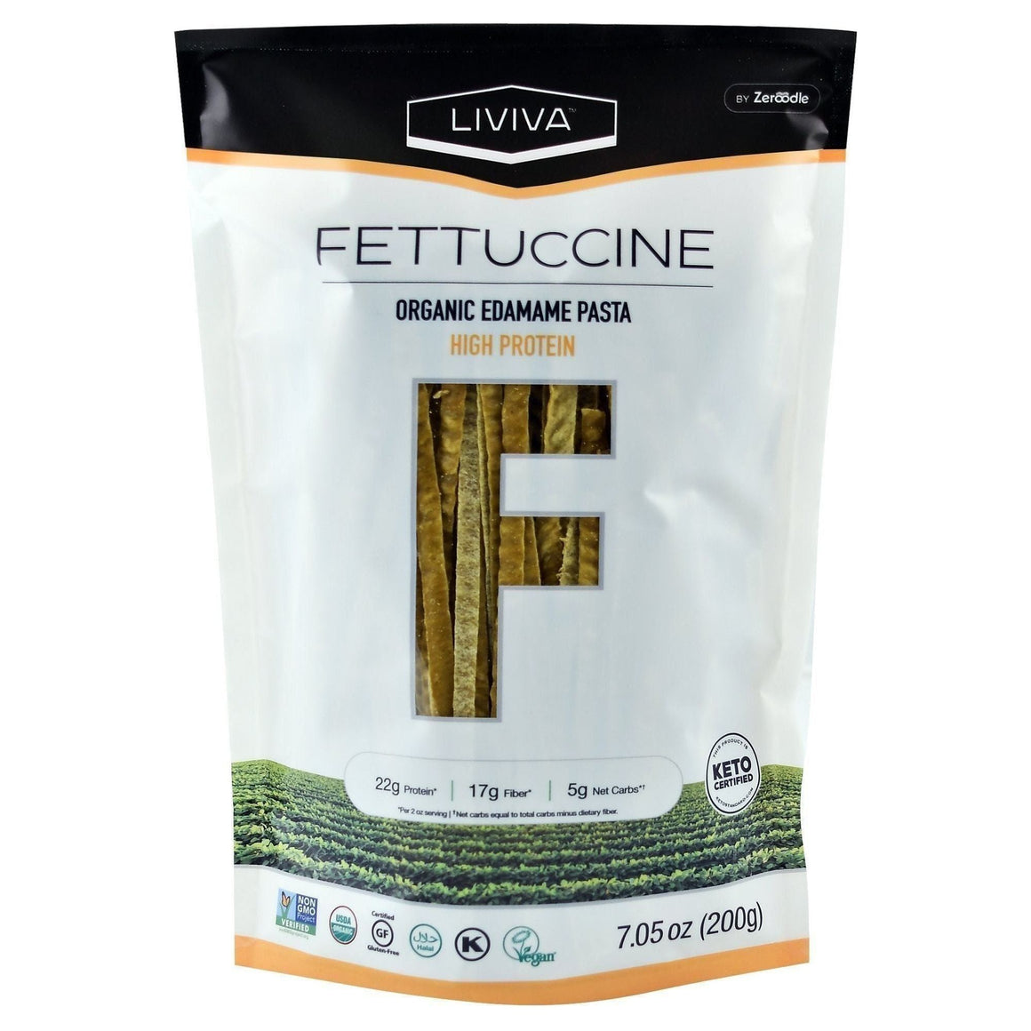 Liviva Organic Edamame Fettuccine