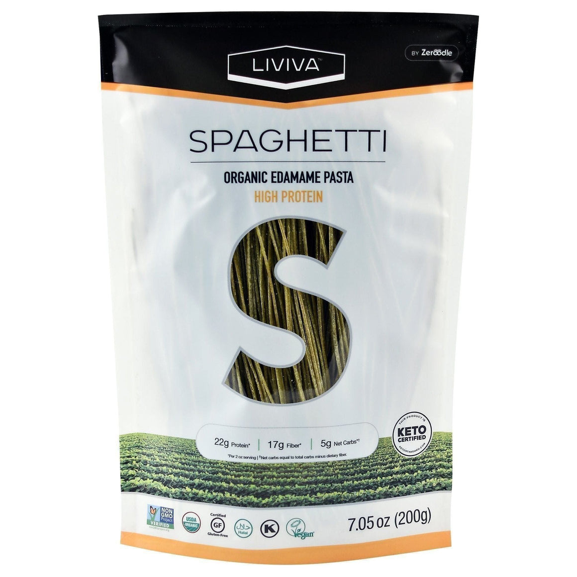 Spaghettis Edamame Bio Liviva