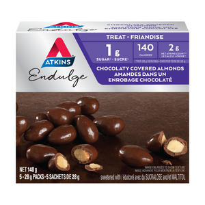 Atkins Endulge Treat - Amandes enrobées de chocolat - 5 oz.