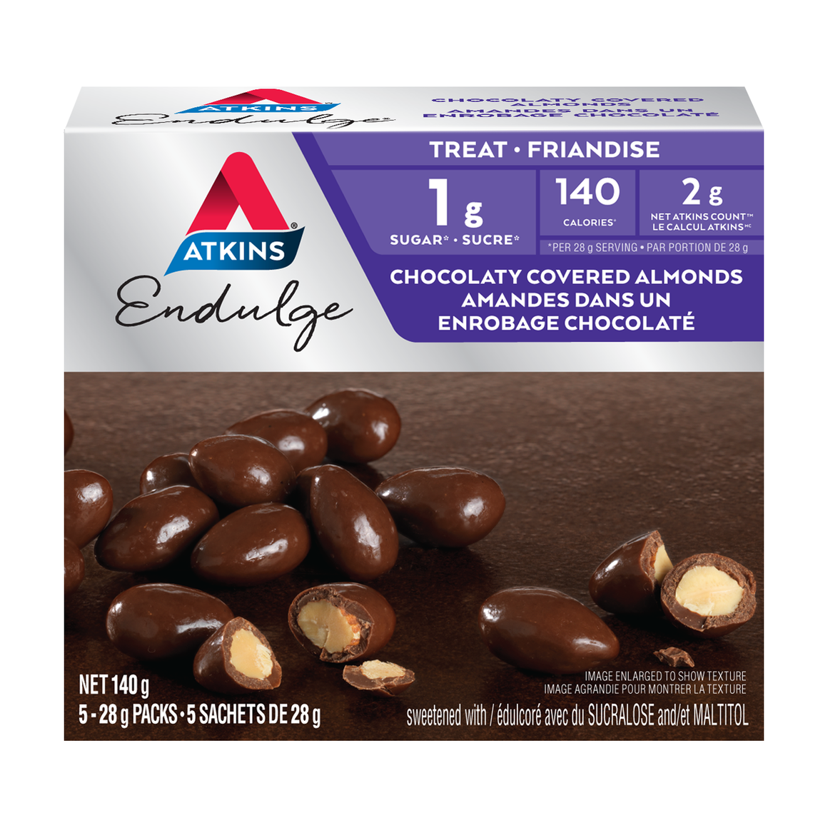 Atkins Endulge Treat - Chocolate Covered Almonds - 5 oz.