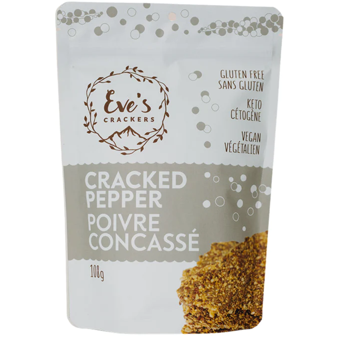 Eve's Crackers Cracked Pepper 108g