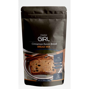 Farm Girl - Low Carb Keto Cinnamon Raisin Bread - 1.1kg