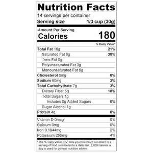 Farm Girl - Nut Based Cereal - Low Carb Granola - Cinnamon Banana - 14.11 oz.