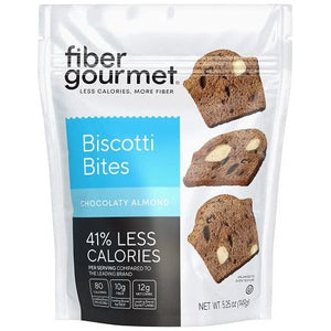 Fiber Gourmet - Biscotti - Chocolaty Almond - 5.25 oz