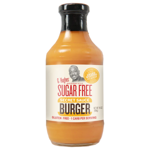 G Hughes Trempette - Sauce secrète pour hamburger sans sucre - 16 oz.