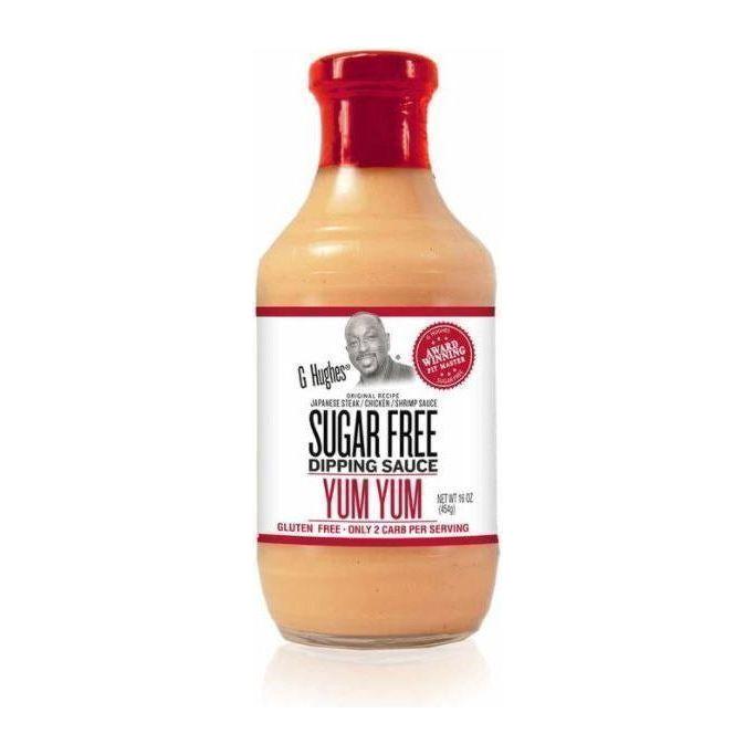 G Hughes Dipping Sauce - Sugar Free YUM YUM - 16 oz - Low Carb Canada