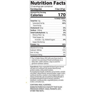 Genius Gourmet - Keto Bar - Birthday Cake - 1 Bar