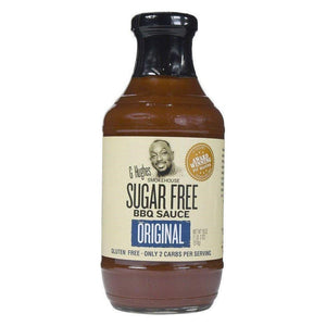 G Hughes Smokehouse - Sauce barbecue sans sucre - Originale - 18 oz.