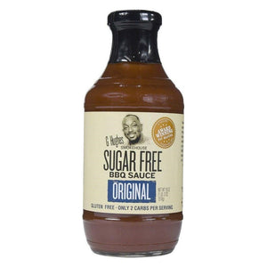G Hughes Smokehouse - Sugar Free BBQ Sauce - Original - 18 oz.