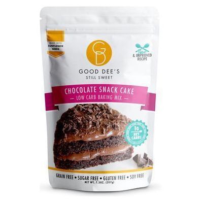 *Good Dee's - Low Carb Baking Mix - Chocolate Snack Cake - 7.3 oz