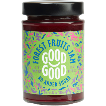 Good Good - Keto Friendly Sweet Spread- Forest Fruits - 12 oz jar