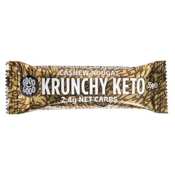 Good Good - Krunchy Keto - Nougat aux noix de cajou - 35g 