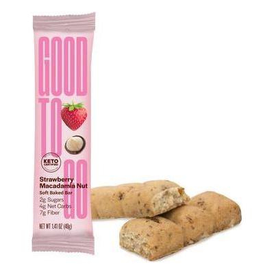 Bar bon à emporter - Fraise Macadamia - 1 barre