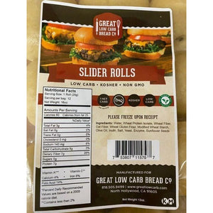 Great Low Carb Bread Company - Slider Rolls 12 oz bag
