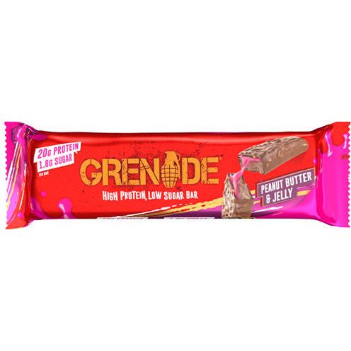 Grenade - Carb Killa - Beurre de cacahuète et gelée - 1 barre