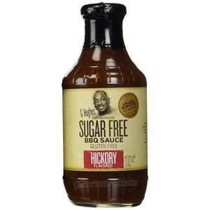 G Hughes Smokehouse - Sugar Free BBQ Sauce - Hickory - 18 oz. - Low Carb Canada