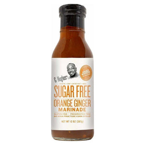 G Hughes Marinade - Sugar Free Orange Ginger - 13 oz.