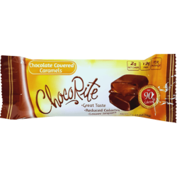 Healthsmart - ChocoRite Clusters - Caramels enrobés de chocolat ** 16 barres **