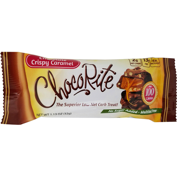 Healthsmart - ChocoRite Clusters - Caramel croustillant au chocolat - 32g