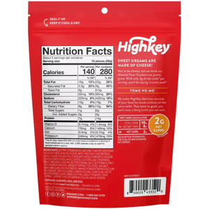 HighKey - Crackers - Cheddar - 2 oz