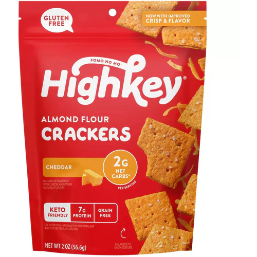 HighKey - Crackers - Cheddar - 2 oz