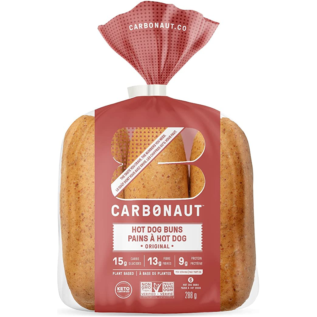 Carbonaut - Hot Dog Buns - 288 g