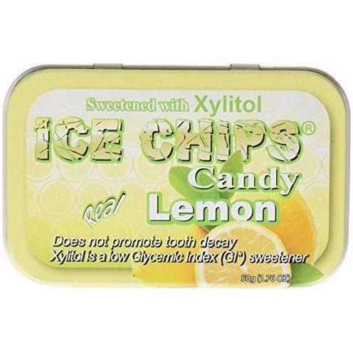 Ice Chips - Xylitol Sugar Free Candy - Lemon - 1.76 oz