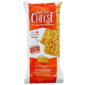 Just the Cheese - Crunchy Baked Cheese Bars - Aged Cheddar Flavor