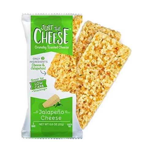 Just the Cheese - Crunchy Baked Cheese Bars - Jalapeno Flavor