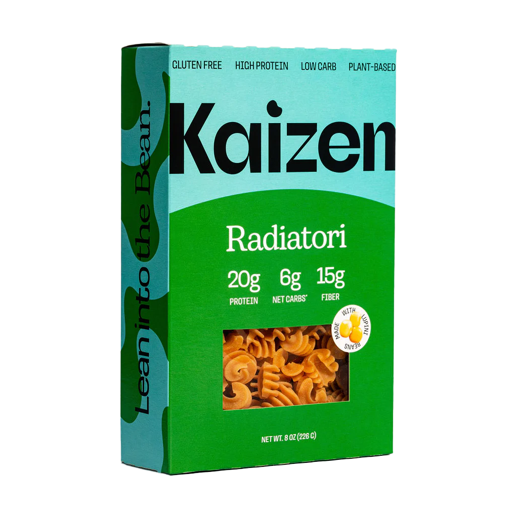 Kaizen Food Company - Pâtes à faible teneur en glucides - Radiateurs - 8 oz.