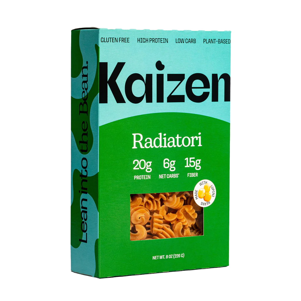 Kaizen Food Company - Pâtes à faible teneur en glucides - Radiateurs - 8 oz.