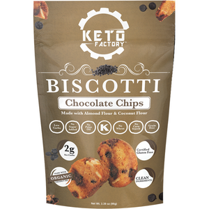 Keto Factory - Biscotti - Pépites de Chocolat - 96g 