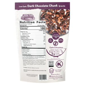 Keto Factory - Granola - Dark Chocolate - 10oz