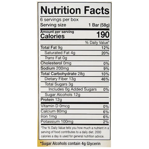 Keto Wise - Snack Bar - Biscuits croustillants au chocolat - 348g