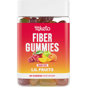 Kiss My Keto - Fiber Gummies - LIL Fruits - 90 Gummies