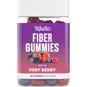 Kiss My Keto - Fiber Gummies - Very Berry - 90 Gummies