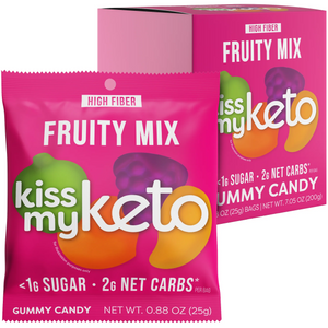 Kiss My Keto - Bonbons gommeux - Mélange fruité - 0,88 oz