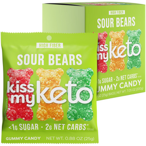 Kiss My Keto - Gummy Candy - Sour Bears - 0.88 oz