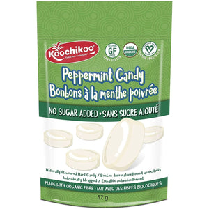 Koochikoo - Bonbons à la Menthe Poivrée - Sachet 57g