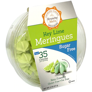 Krunchy Melts - Meringue sans sucre - Citron vert - 2 oz