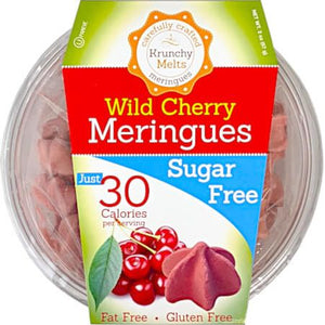 Krunchy Melts - Sugar Free Meringue - Wild Cherry - 2 oz