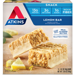 Atkins - Snack Bar - Citron - 5 Barres 