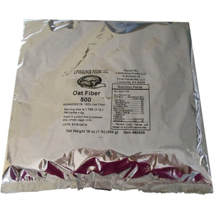 Lifesource Foods Fibre d'avoine 500 - 1 lb