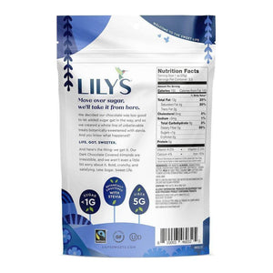 Lily's - Amandes enrobées de chocolat noir 55 % - 99 g 