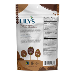 Lily's - Coupes au beurre de cacahuète - Chocolat noir 70% cacao - 91 g