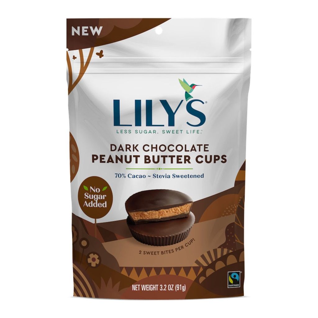 Lily's - Peanut Butter Cups - Dark Chocolate 70% Cacao - 91 g