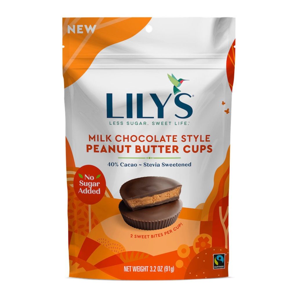 Lily's - Peanut Butter Cups - Milk Chocolate Style 40% Cacao - 91 g