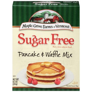 Maple Grove Farms - Mélange à crêpes et gaufres sans sucre - 8,5 oz 