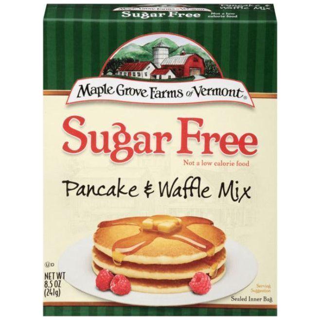 Maple Grove Farms - Mélange à crêpes et gaufres sans sucre - 8,5 oz 